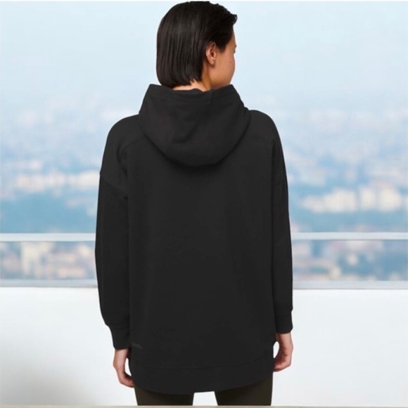 RARE Lululemon Perfectly Oversized Hoodie Black (First Release) EUC size large - Picture 2 of 11